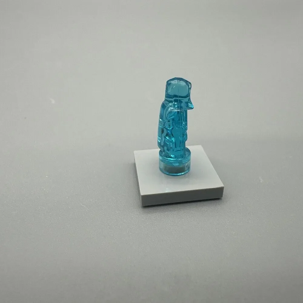 LEGO Star Wars Emperor Palpatine Hologram Microfigure Piece Trans-Light Blue